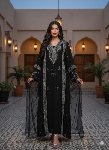 مسرح تل مطرزة بخيوط كريستال بدون داخلية