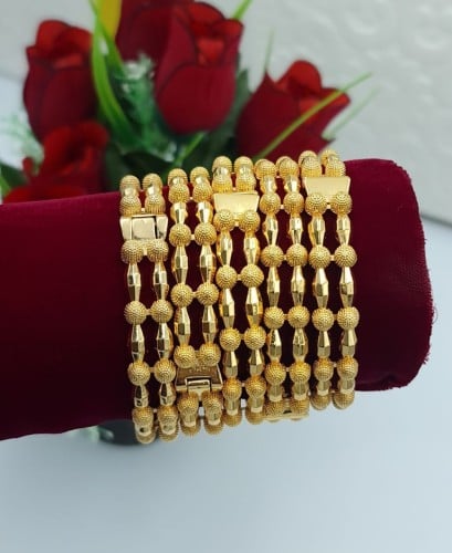 بناجر بديل ذهب نسائي قطعة واحدة بمصك