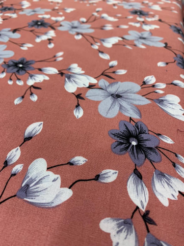 قطعة قماش قطن مشجر