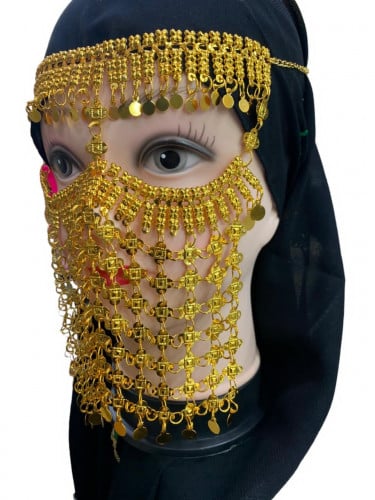 برقع ذهبي جنيهات