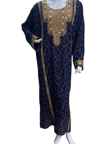 جلابية كشميري تطريز خيط