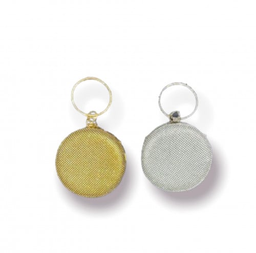 حقيبة سهرات لامعة بكريستال