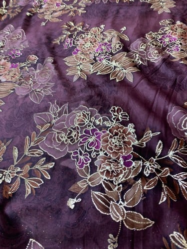 قماش قطيفة شمواه بتحديد ليزر