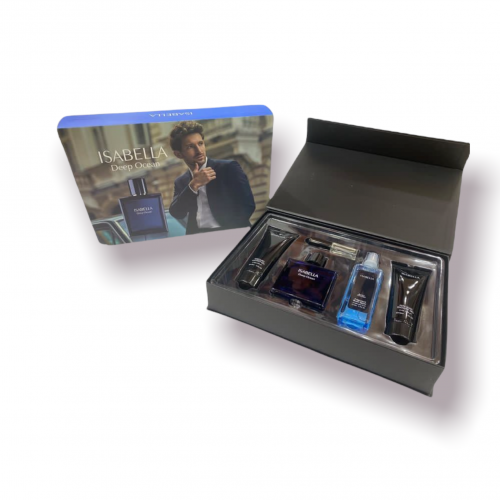 طقم عطر رجالي مع غسول ولوشن