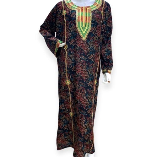 جلابية كشميري تطريز خيط