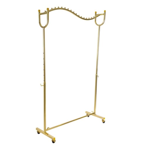 علاقة ملابس وعبايات تايواني قوية قابلة للتعديل ذهب...