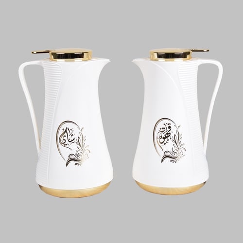 طقم ترامس قهوة وشاهي 1لتر و 1لتر