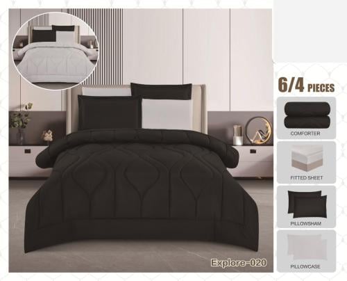 لحاف ميكرو فيبر ناعم صيفي 6 قطع