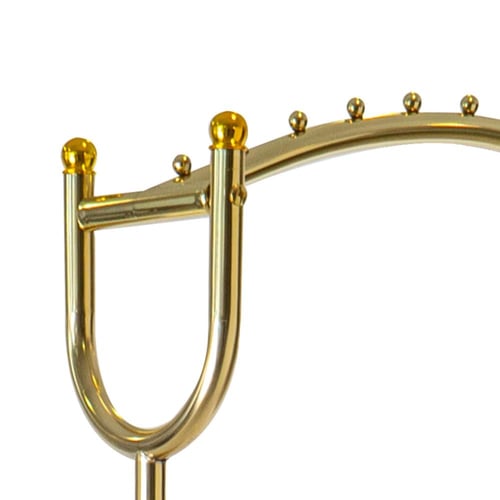 علاقة ملابس وعبايات تايواني قوية قابلة للتعديل ذهب...