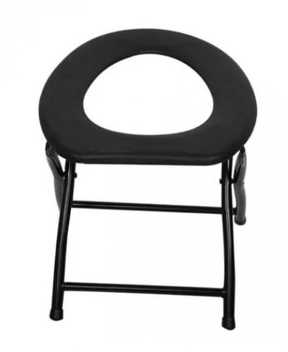 كرسي مرحاض محمول قابل للطي