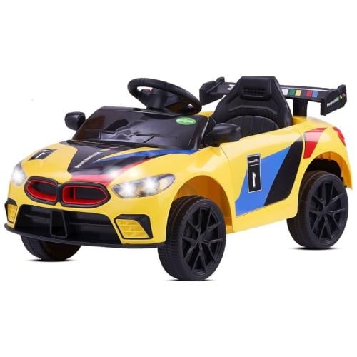 سيارة رياضية كهربائية للاطفال بعمر 2-4 سنوات مع مح...