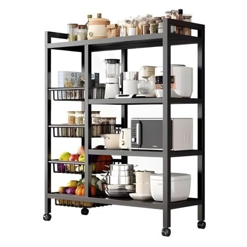 رف تخزين مطبخ 4 دور