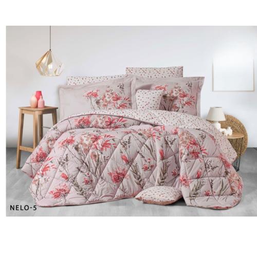 طقم لحاف نيلو قطن 100% من 8 قطع