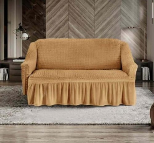 تلبيسة كنب مقعد ثثنائي سادة