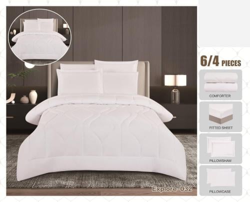 لحاف ميكرو فيبر ناعم صيفي 6 قطع