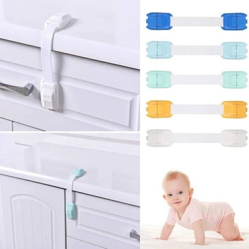 أداة قفل الثلاجة والأدراج 4حبات