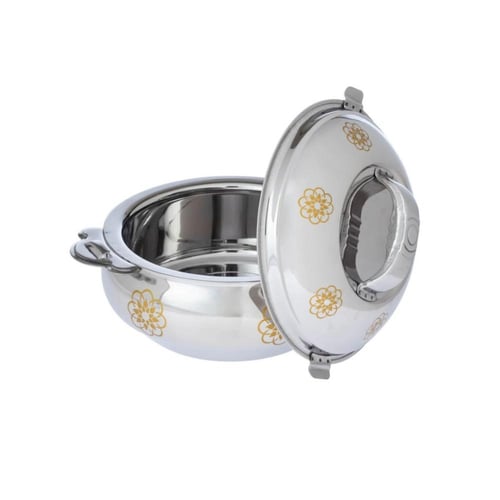 طقم حافظات استيل وذهبي 3 قطع 1000+1500+2500