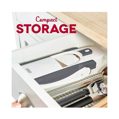 قطاعة خضروات ماندولين للمطبخ قابلة للتعديل 360 درج...