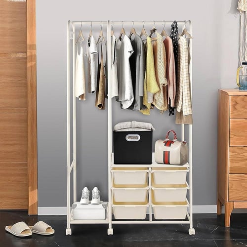 استاند ملابس حديد سكري 6 درج