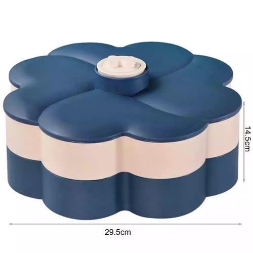 صندوق على شكل زهرة لتقديم الحلويات والمكسرات