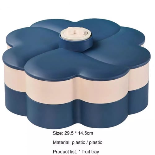 صندوق على شكل زهرة لتقديم الحلويات والمكسرات