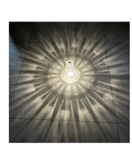 ابجورة طاولة من الأكريليك قابل لإعادة الشحن بمنفذ...