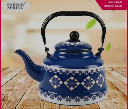 أبريق تراثي شاهي قهوة بنقشة