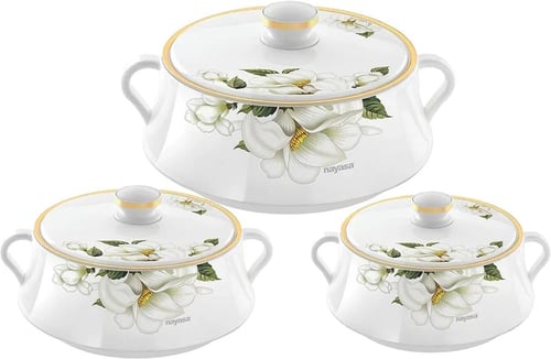 طقم حافظات طعام نياسا مورد/ملي/2500/3500/5000