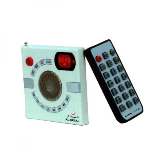 مكبر صوت راديو محمول بتقنية البلوتوث مع جهاز تحكم...