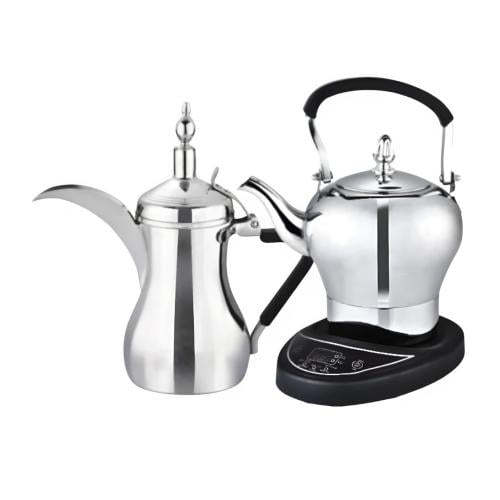 طقم دلة قهوة وابريق شاي كهربائية