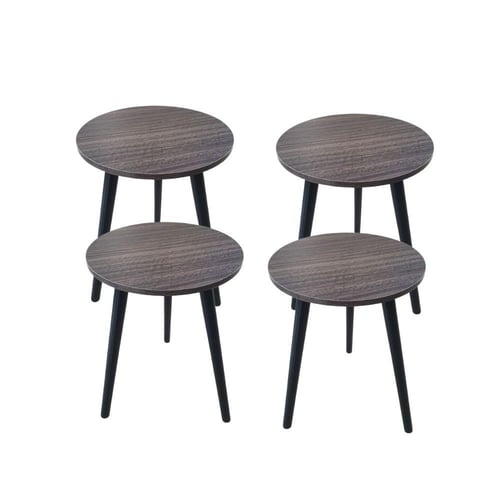 طقم طاولات خشب 4 قطع