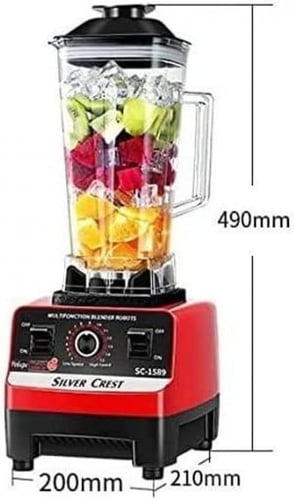 خلاط متعدد الاغراض من سيلفركريست 4500واط