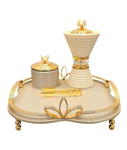 طقم مبخرة ضيافة انيقة