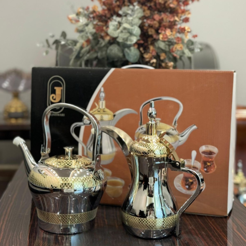 طقم فضي 3 حبة