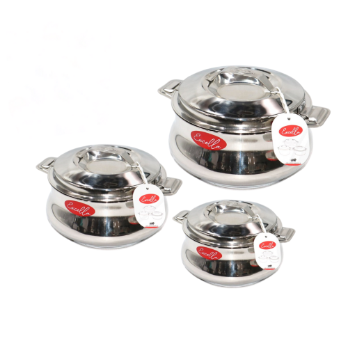 حافظات استيل 3 قطع 1000/2000/3000