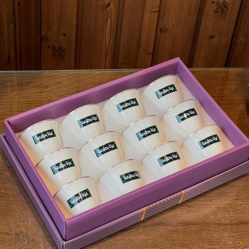 طقم فناجين قهوة 12 قطعة