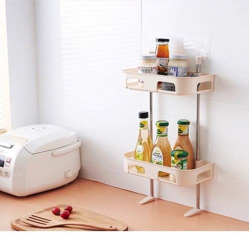 رف تخزين مثبت على الحائط ذاتي اللصق