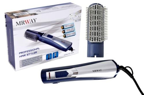 مصفف شعر مروي لون ازرق/رمادي 2 قطعة 2009