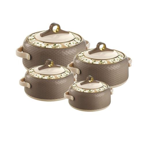 حافظات نياسا 4 قطع - الصغير 500/1000/1500/2000مل