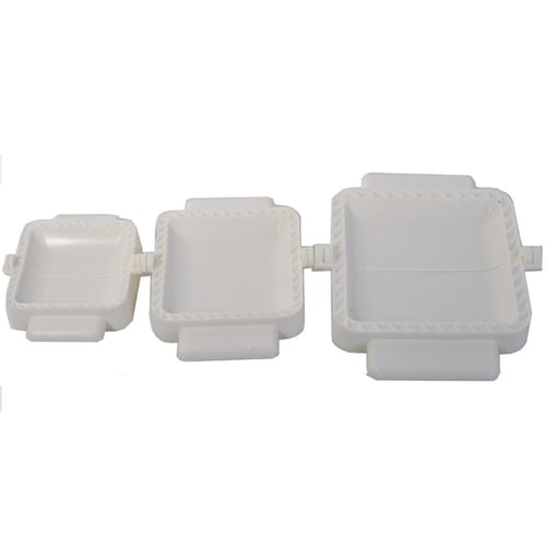 قوالب معجنات البف 3 قطع متعددة المقاسات