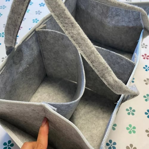 حقيبة تخزين حفاضات محمولة ومنظم، حديثي الولادة، رم...