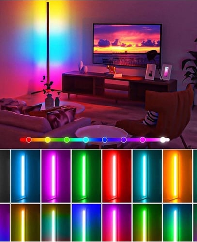 مصباح ارضي من الفضاء اللوني