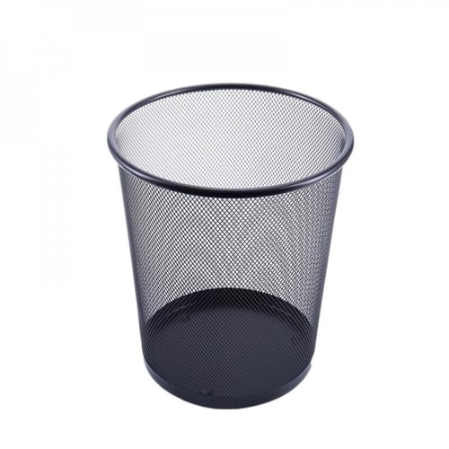 سلة مهملات حديد