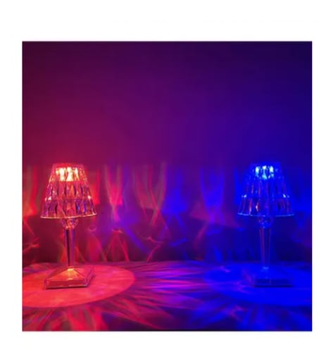 ابجورة طاولة من الأكريليك قابل لإعادة الشحن بمنفذ...