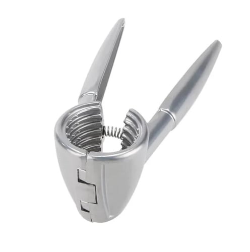 أداة كسارة البندق والجوز فضي 18 سم