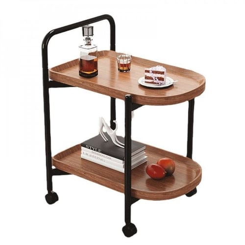 طاولة تقديم وخدمة بعجلات