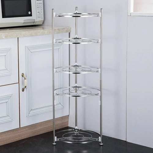 منظم مطبخ 5 ادوار استيل