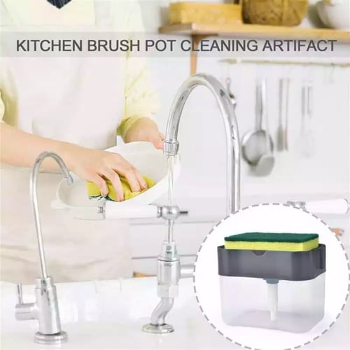 موزع سائل التنظيف مع اسنفنجة