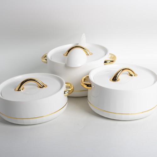 طقم حافظات طعام 3 قطع 1500/2000/2500مل