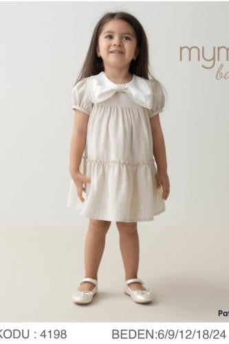 فستان بناتي ناعم